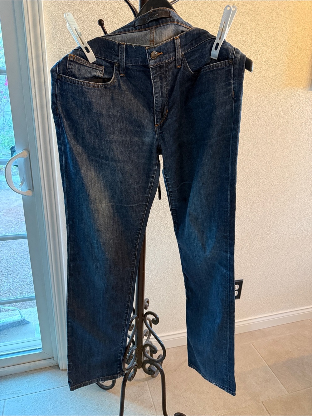 Joe's Jeans Men's Straight Dark Blue Denim